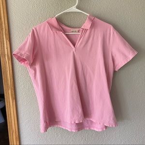 Vintage Cherokee pink polo
